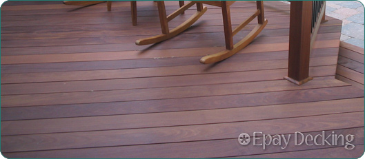 pre-grooved epay decking